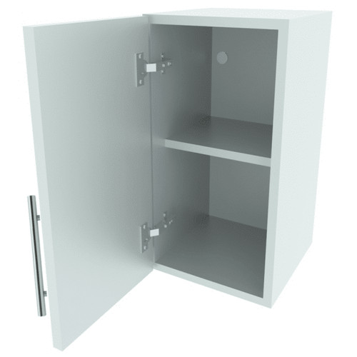300mm single wall unit white - unit,