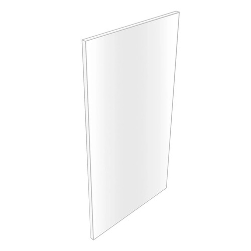 Ennis gloss white end panel - end,