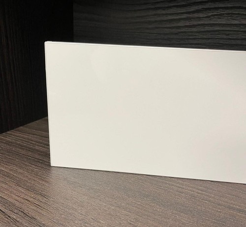 White gloss mdf plinth - white,