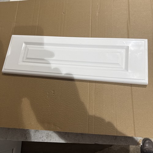 White gloss kitchen drawer - white,
