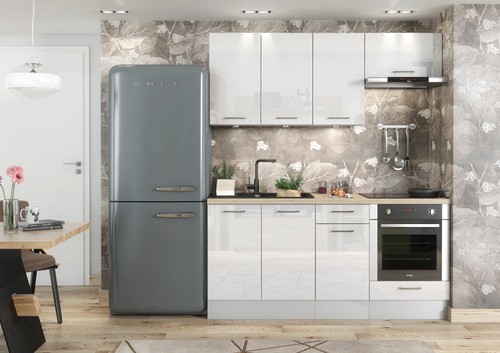 Kitchen cabinets white - kitchen,