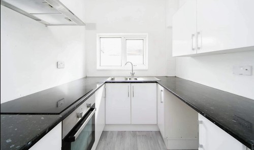 Kitchen units ready - kitchen, assembled