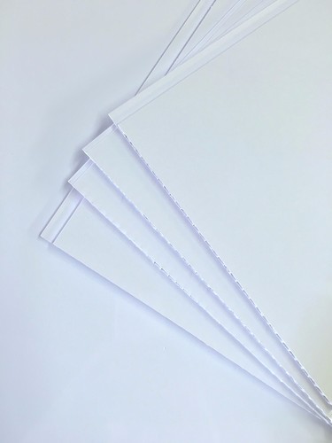 Gloss white bathroom - gloss, panels