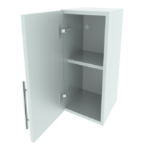 200mm single wall unit - wall, white